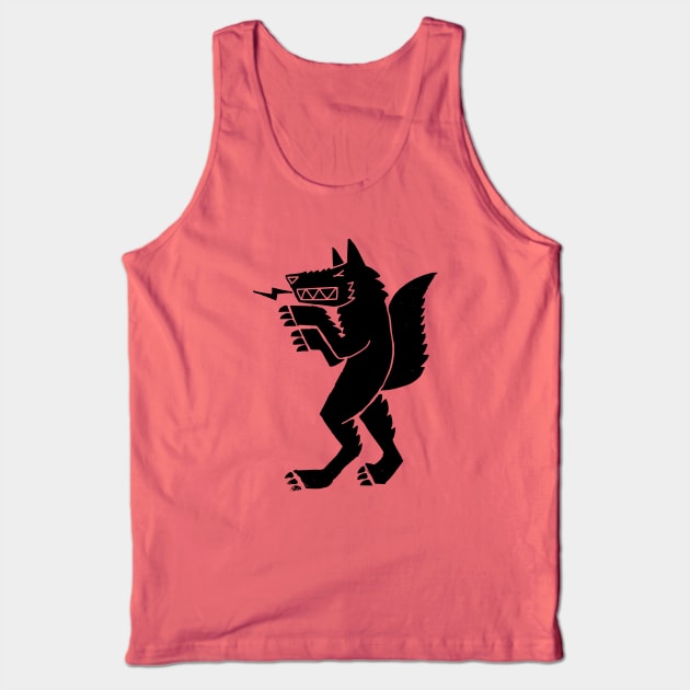 werewolf man wolf Tank Top by MatthewTaylorWilson